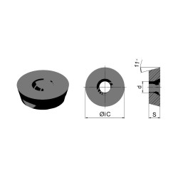 RPMW1204MOT-BPG308 Пластина фрезерная