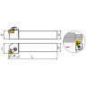MTJNR3225P22 Резец токарный (державка) по металлу