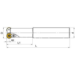 EMR-5R-25-160-C20-2T Фреза концевая