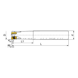 EXN03R032M32.0-05L Фреза концевая