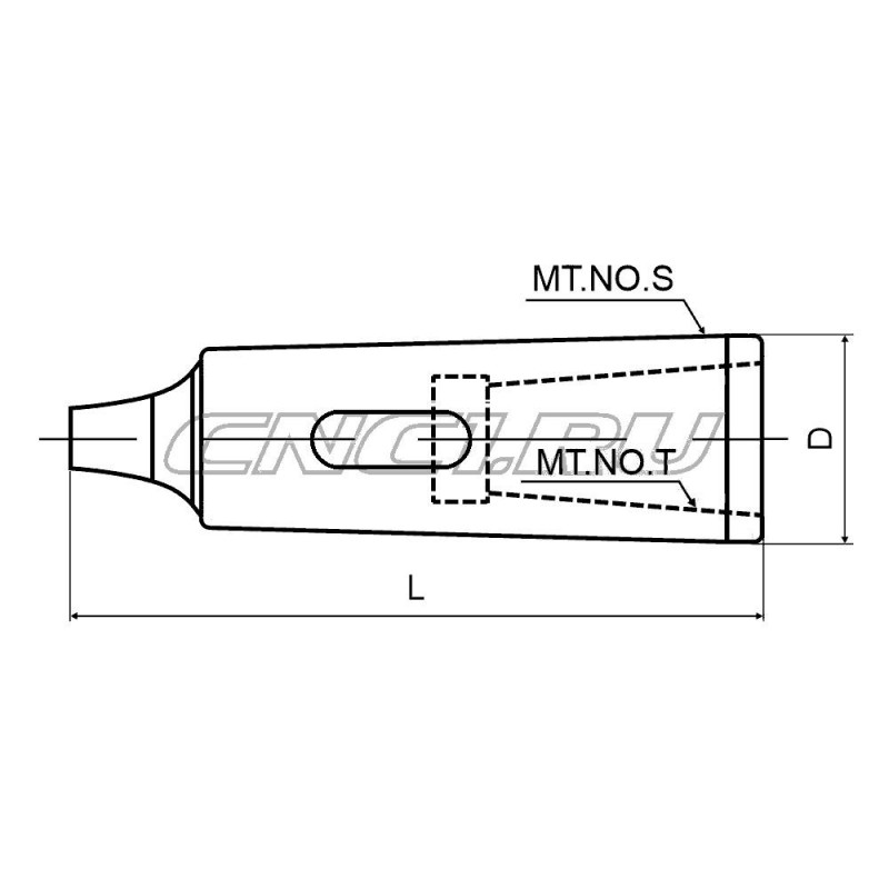 Втулка переходная MTA4-MTA2