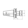 BT50-ER16-200 Патрон цанговый