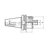 Оправка для насадных фрез BT40-FMB27-250