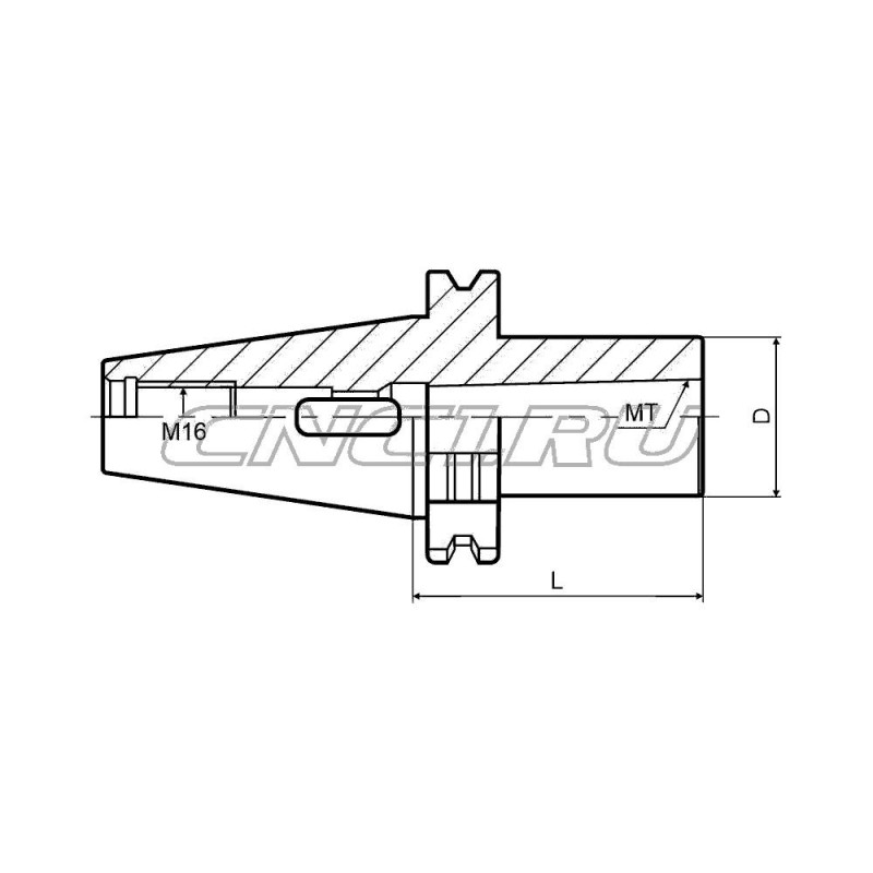 Патрон сверлильный под конус Морзе SK40-MTA1-045