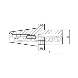 Патрон сверлильный под конус Морзе SK40-MTA2-060