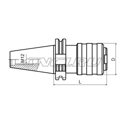 SK-GT (для резьбовых цанг GT12/24/42)
