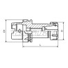 Патрон цанговый HSK100A-ER20-160