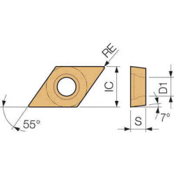 DCMT11T304XP CA510
