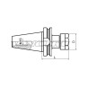 BBT40-ER16-063 Патрон цанговый
