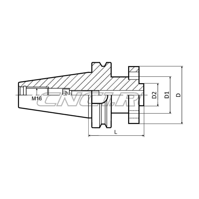BT40-BST-150 Патрон для расточной головки