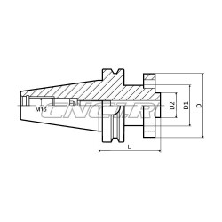 BT40-BST-250 Патрон для расточной головки