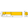 PSBKR6-R0.75-15L-KTX Мини-резец для обработки внутренних канавок с полным радиусом