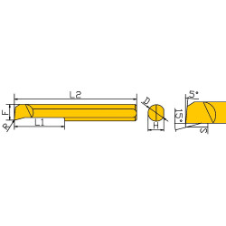 PSBFR55200R020-D6-KTX Мини-резец для продольного растачивания