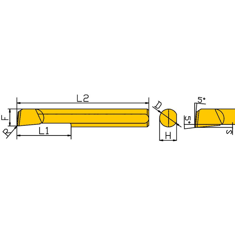 PSBTR4-15L-R0.1-KTX Мини-резец для продольного растачивания