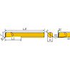 PSBTR4-15L-R0.1-KTX Мини-резец для продольного растачивания