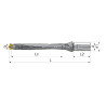 QD250/260-32-8D-CA Корпусное (модульное) сверло со сменной головкой, внутренний подвод СОЖ
