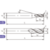 S-R3-04005 (US200-R3-04005) Фреза концевая с радиусом 3 зуба