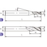 A-SS2-10015 Фреза концевая удлиненнная 2 зуба