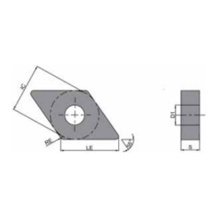 DNMG150408-HMF-TM8130 Пластина токарная