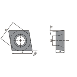 CCMT060208-HAH-TM8120 Пластина токарная