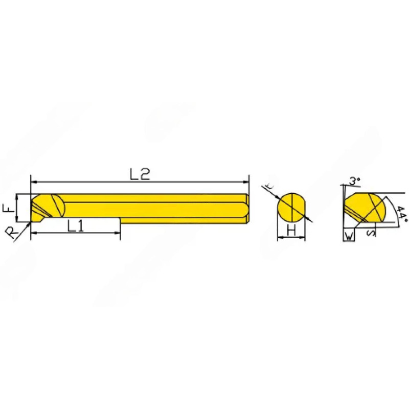 PSBDR5-15L-R0.2-KTX Мини-резец для продольного точения PSBDR5-15L-R0.2-KTX Мини-резец для продольного точения
