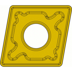 Пластина CNMG120408-NTP JC8015 NIKKO