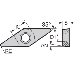 Пластина VCGX220530-PMN JU6020 NIKKO