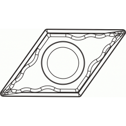 Пластина DCMT11T302-PMU JC8015 NIKKO