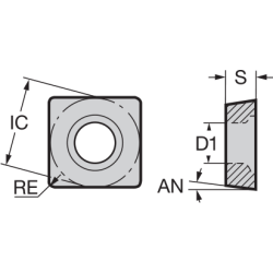 Пластина SCMT09T304-PMU JC9010 NIKKO