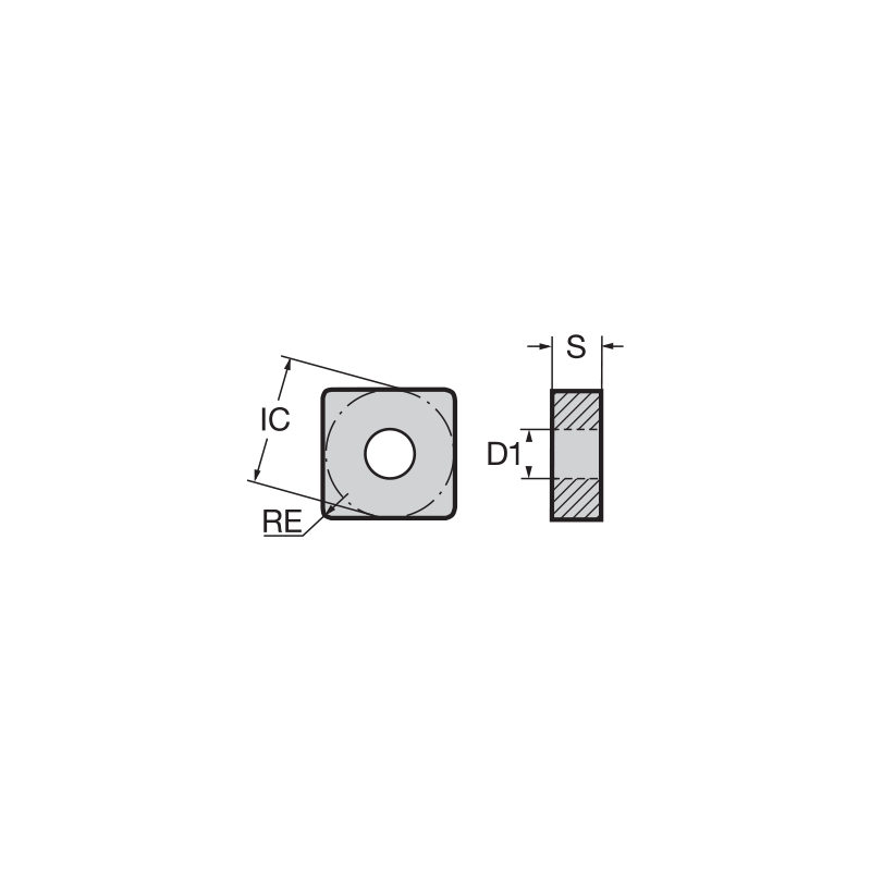Пластина SNGA120408S-UE-8V NBL250C NIKKO