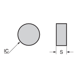Пластина RNGN120400S-UE NBH950U NIKKO