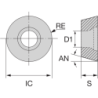 Пластина RCET10T3M0-SC JP5520 NIKKO