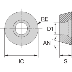 Пластина RDEW0501M0-TES JP9535 NIKKO