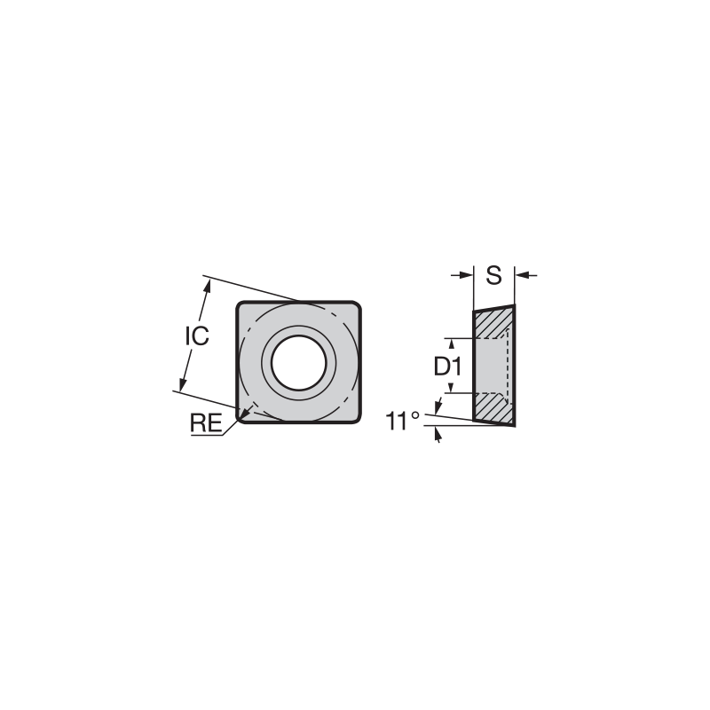 Пластина SPMX050204-GP JP9535