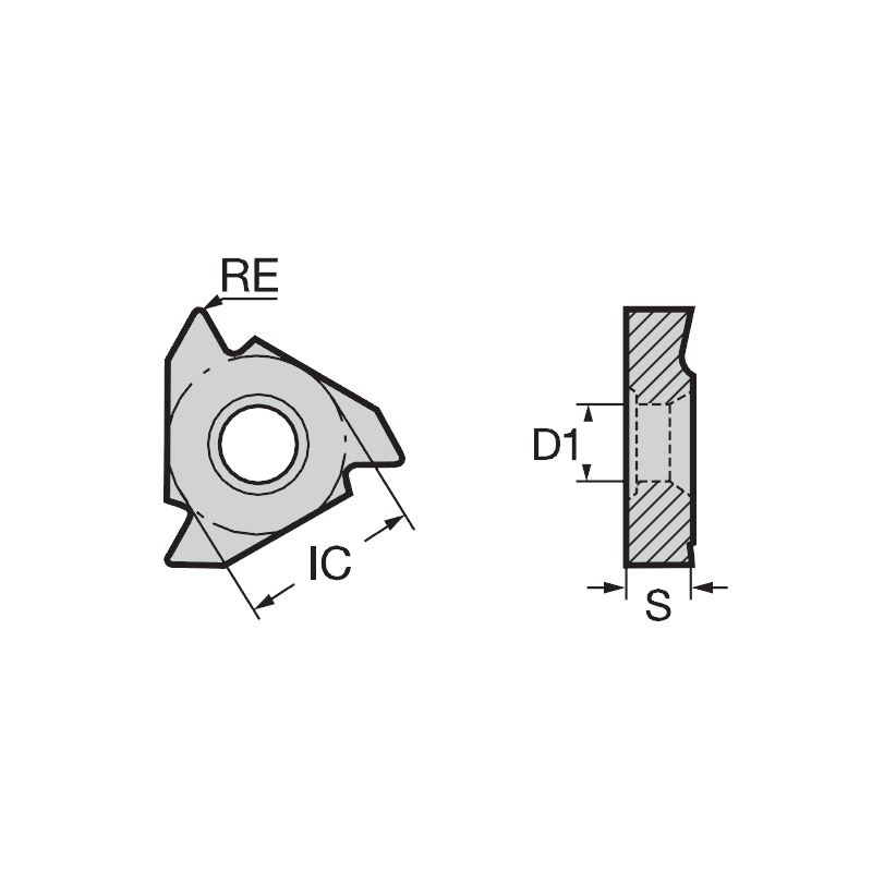 Пластина 16ER14W-TPM JP5125 NIKKO Пластина 16ER14W-TPM JP5125 NIKKO