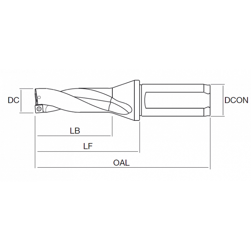 Сверло NT-DRS-2D D38.00-S40-11 HOLDERS NIKKO