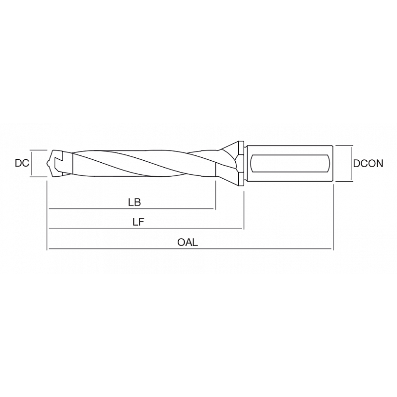 Сверло NT-DEX-3D D14-S16F HOLDERS NIKKO