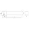 Держатель NT-SER1616H16 HOLDERS NIKKO