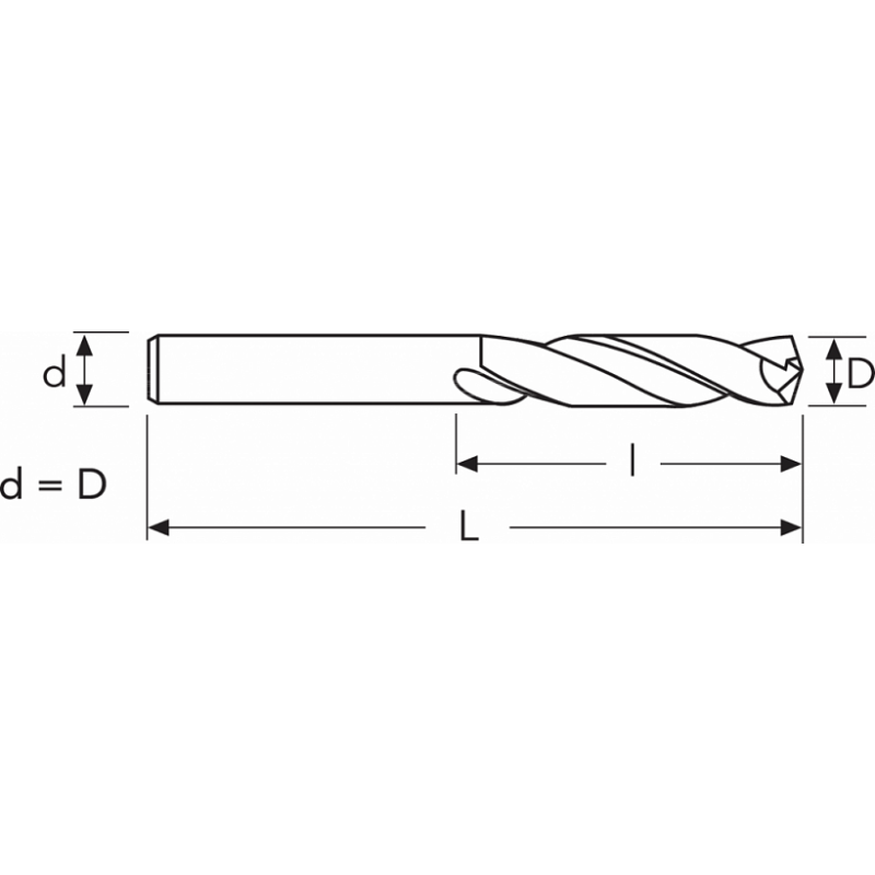 Сверло 2386STI MM 4.2 D338 HSSCOTIN SPLIT POINT