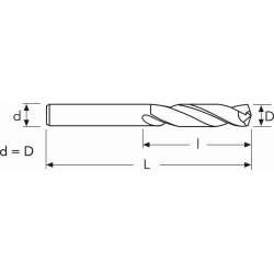 Сверло 118N MM 1.10 D1897 HSS OSAWA