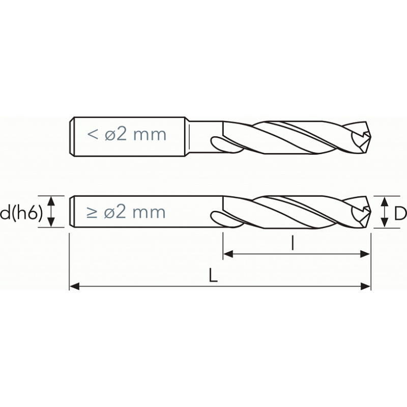 Сверло 318N MM 7.00 D6539 CARBIDE DRILL OSAWA
