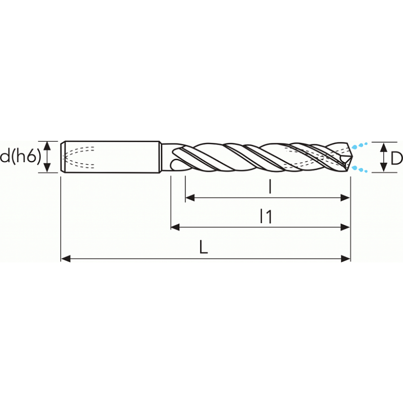 Сверло 3584HTA MM12.2 PV300 8D OSAWA Сверло 3584HTA MM12.2 PV300 8D OSAWA