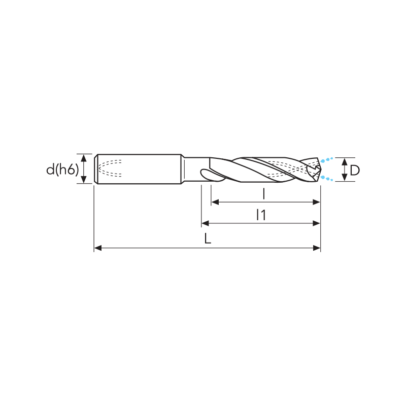 Сверло 353HPU MM11.3 PV250 3D UNI HP OSAWA
