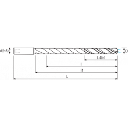 Сверло 3520HL MM 7.0 PV250 20D OSAWA