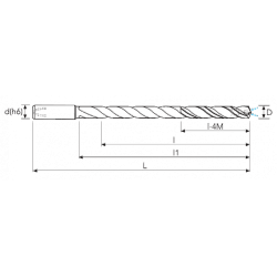 Сверло 3530HL MM 4.0 PV250 30D OSAWA