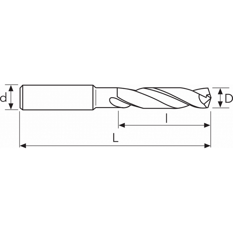 Сверло 353PU MM14.3 PV250 3D UNI HP OSAWA