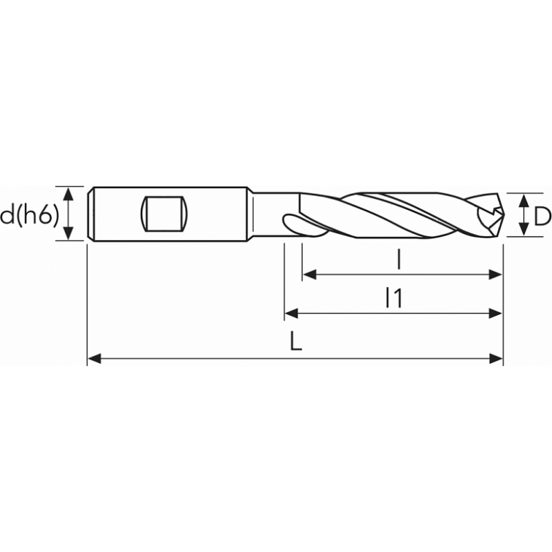 Сверло 373GA MM 5.8 PV400 3D D6537K HB OSAWA