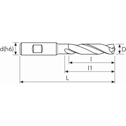 Сверло 373GA MM 11.9 PV400 3D D6537K HB OSAWA