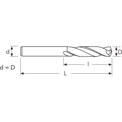 Сверло 138WB 11,50 D.338 HSS OSAWA
