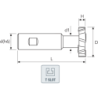 Фреза WTM MM21 T SLOT HSS/ CO OSAWA